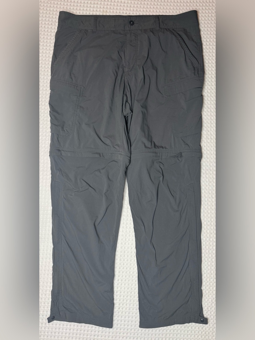 REI Co-Op Convertible Relaxed Sahara Pants Men's 40x32 Nylon Stretch Hiking EUC